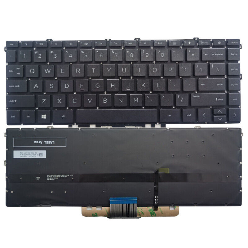 New HP Envy x360 15-EW 15-EW0013DX 15-EW0023DX 15-EW0797NR 15-EY TPN-C157 Keyboard US Black With Backlit