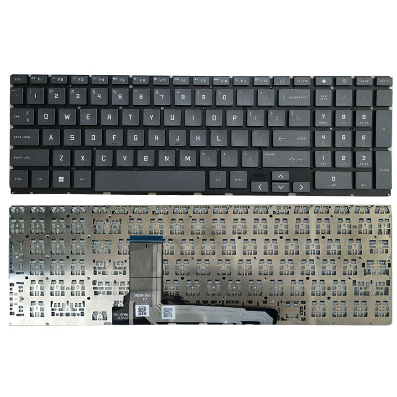 New HP Victus 16-D 16-D0010CA 16-D0013DX 16-D0023DX 16-E 16-E0085CL 16-E0161NR 16-E1085CL Keyboard US Black Without Backlit