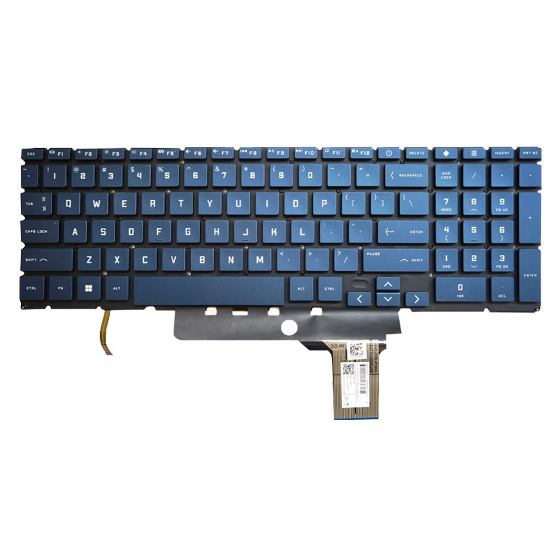 New HP Victus 16-D 16-D0013DX 16-D0023DX 16-E 16-E0085CL 16-E0161NR 16-E1085CL Keyboard US Blue With Backlit