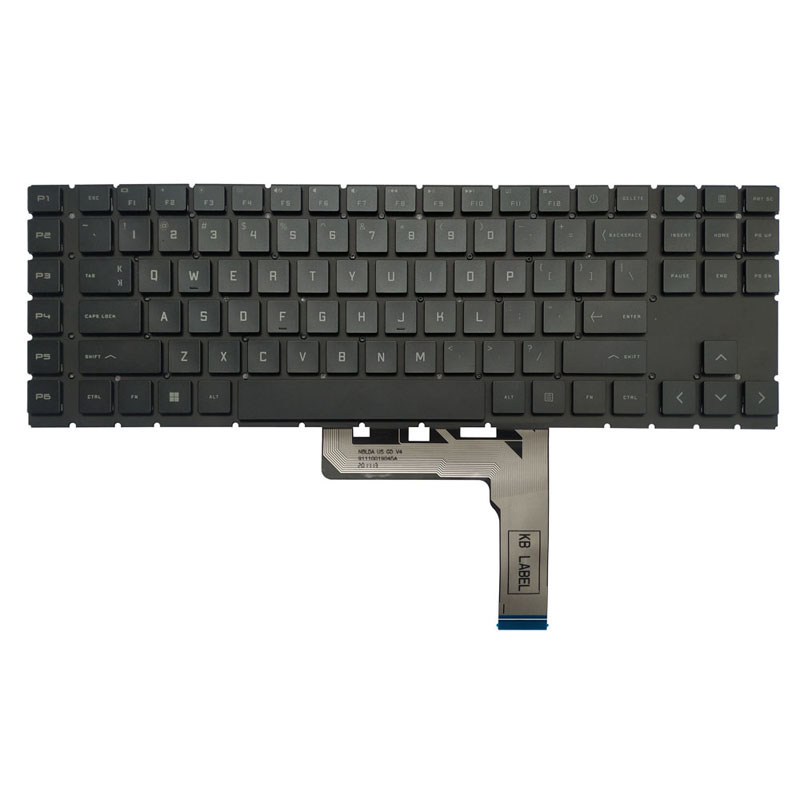 New HP Omen 17-CK 17-CK0010NR 17-CK1010NR 17-CK1065CL 17-CM Keyboard US No Backlit TPN-Q266