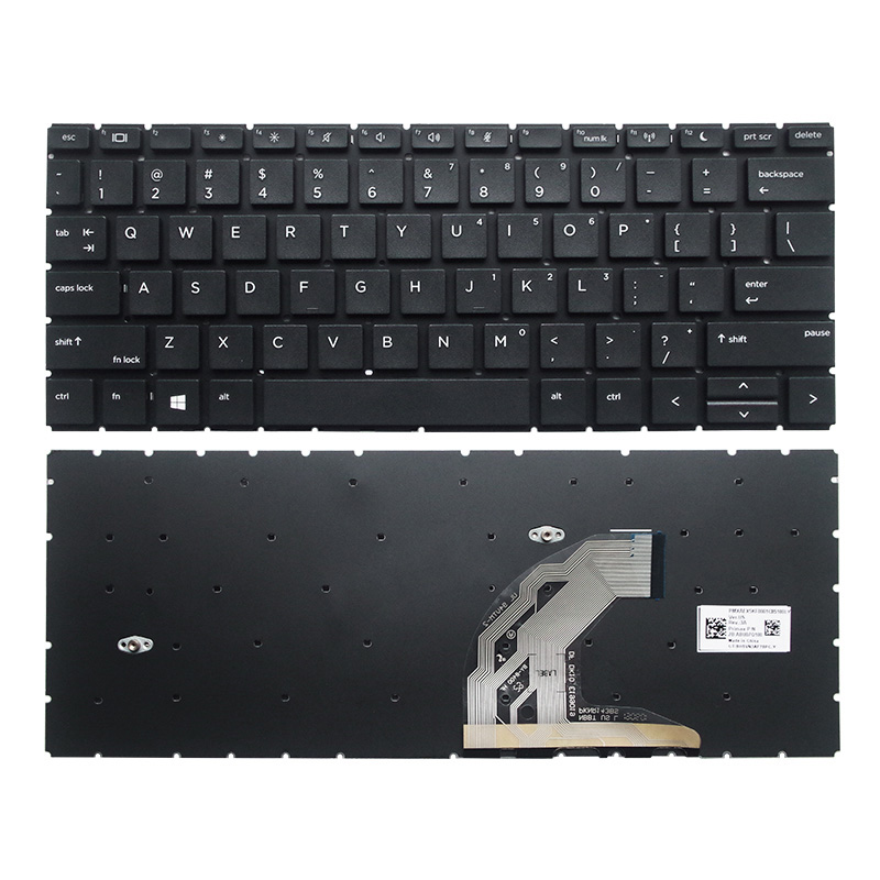 Original New HP ProBook 430 G6 435 G6 Series Laptop Keyboard US Black Without Frame