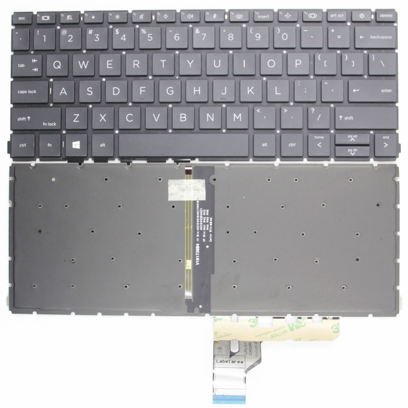 New For HP ProBook 430 G8 435 G8 Laptop Keyboard US Black With Backlit