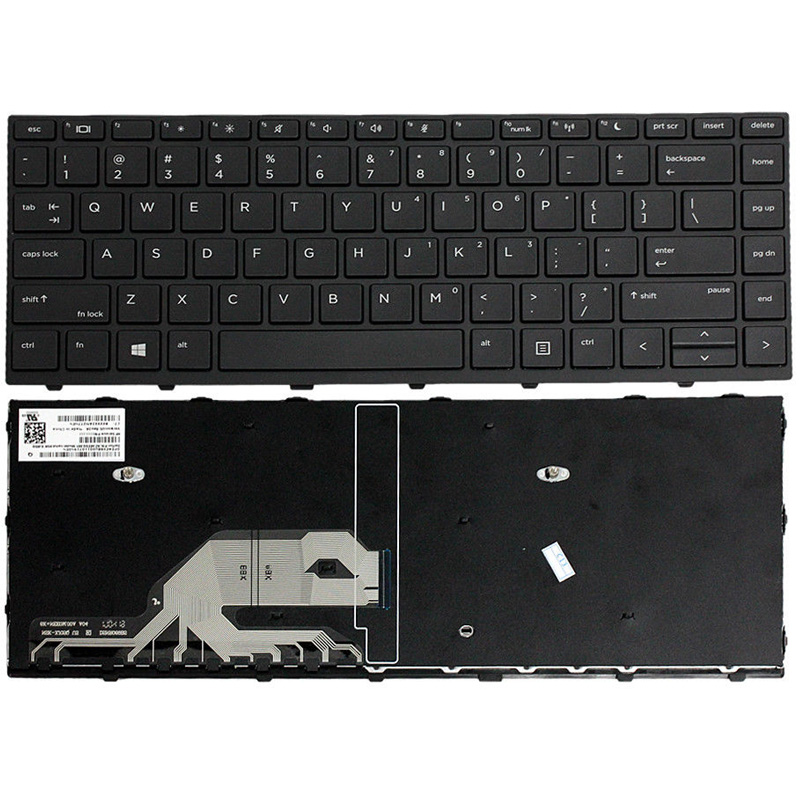 Original New HP Probook 430 G5 440 G5 445 G5 Laptop Keyboard US Black 9Z.NEESQ.001 NSK-XJ0SQ