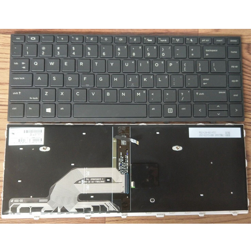 Original New HP Probook 430 G5 440 G5 445 G5 Laptop Keyboard US Backlit L01071-001