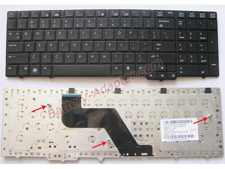 Original New HP Probook 6540B 6545B 6550B 6555B Laptop Keyboard Without Pointstick 613386-B31