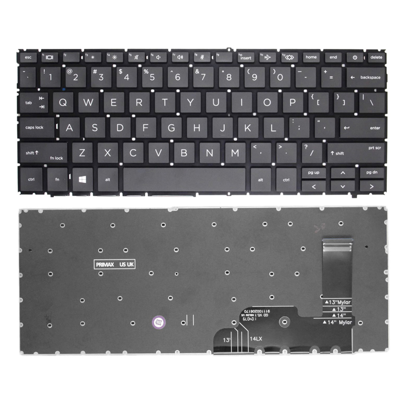 New HP EliteBook 830 G9 G10 840 G9 G10 845 G9 1040 G9 1040 G10 Zbook Firefly 14 G9 G10 Laptop Keyboard US Without Backlit