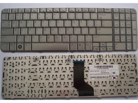 Original HP Compaq Presario CQ60, G60 Series Laptop Keyboard -- [Color: Silver]