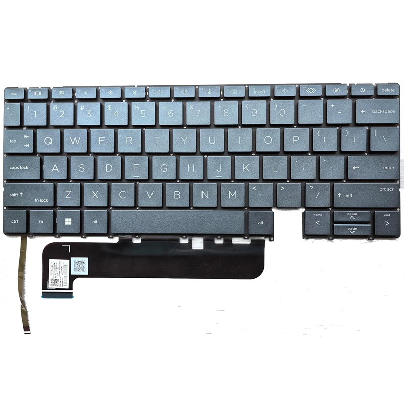 New HP Elite Dragonfly G3 / Dragonfly G4 13.5" Laptop Keyboard US Blue With Backlit