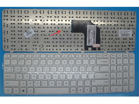 Original White Keyboard fit HP Pavilion G6-2000 G6-2100 G6-2200 G6-2300 Series Laptop-- With Frame