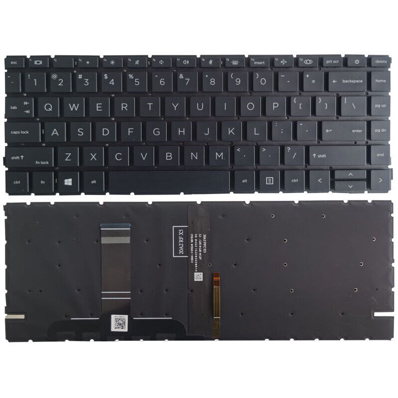 New HP ProBook 640 G8 640 G9 645 G8 645 G9 Laptop Keyboard US Black With Backlit