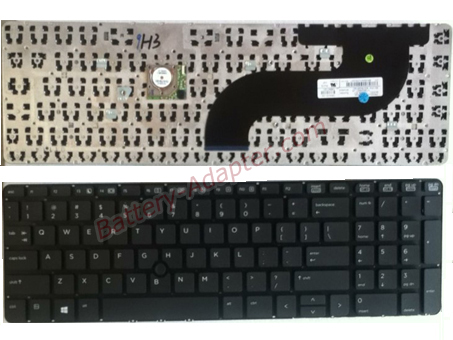 Original New HP Probook 650 655 Series Laptop Keyboard With Pointstick 738697-001