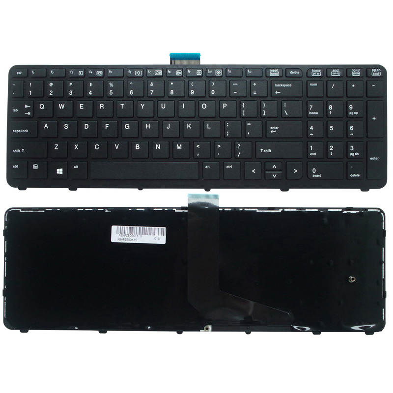 New HP ZBook 15 G1 15 G2 17 G1 17 G2 Keyboard HSTNN-C77C Non-Backlit US Black No Pointer