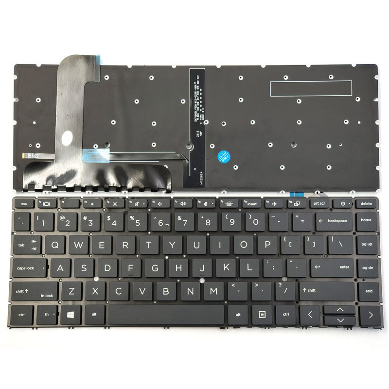 New HP Zbook Studio G7 G8 Series Laptop Keyboard US Black With Backlit Without Frame