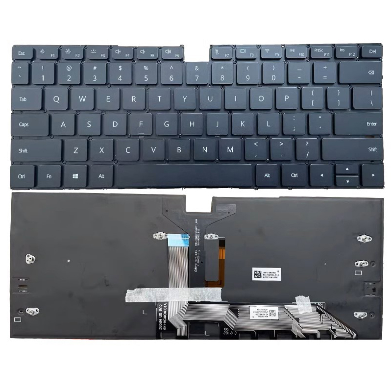 New Huawei Matebook X EUL-W19 EUL-W19P EUL-W29P WX9 2020 Laptop Keyboard US Backlit