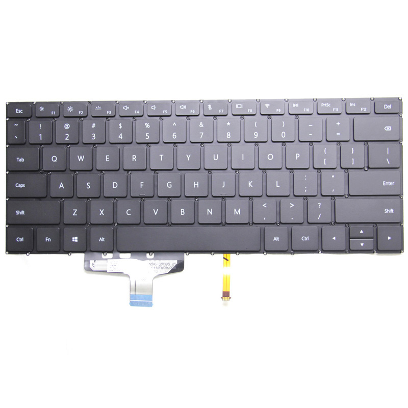 New Huawei MateBook 13 HN-W19L KPR-W19 KPR-W29 VLR-W19 VLR-W19L VLT-W50 WRT-W19 WRT-W29 Laptop Keyboard US Backlit