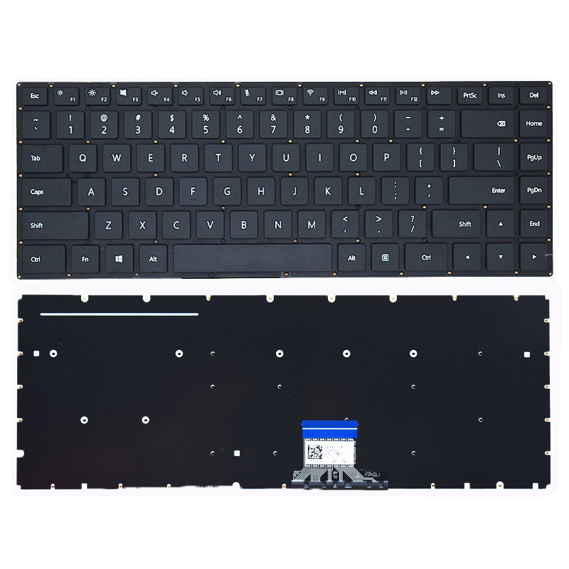 New HuaWei MateBook D 2018 MRC-W00 MRC-W50 MRC-W60 MRC-W70 PL-W09 PL-W19 PL-W29 US Keyboard