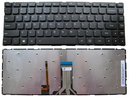 Original New Lenovo Flex 3 1435 1470 1480 U31-70 U41-70 500S-14ISK Laptop Keyboard US Backlit