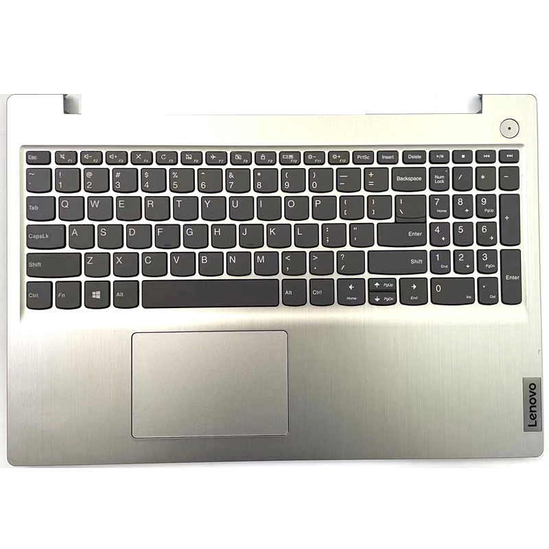 New Lenovo IdeaPad 3-15ARE05 15IGL05 15IIL05 15IML05 15ITL05 Silver Palmrest Case Cover With Keyboard US