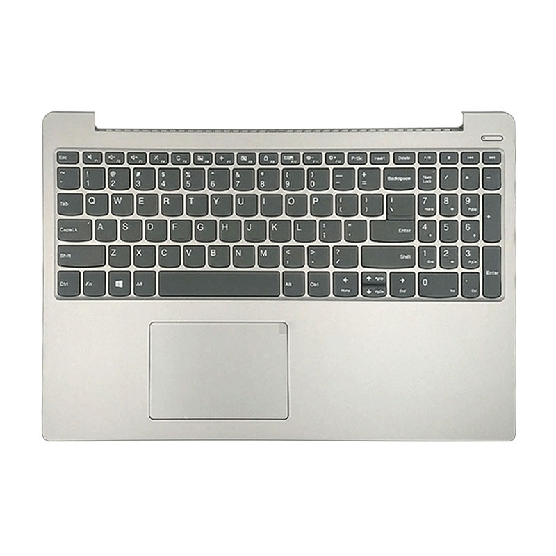 New Lenovo 330S-15 330S-15ARR 330S-15IKB 7000-15 Silver Palmrest With US Black Keyboard & Touchpad 5CB0R07203