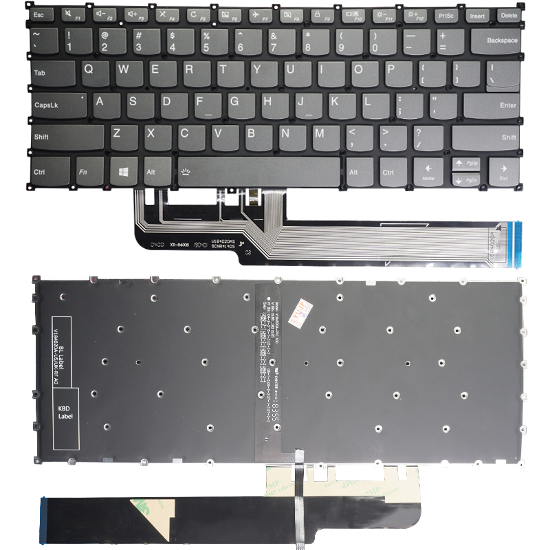 Original New Lenovo XIAOXIN Air-14 2019 540S-14 Laptop Keyboard US Black With Backlit