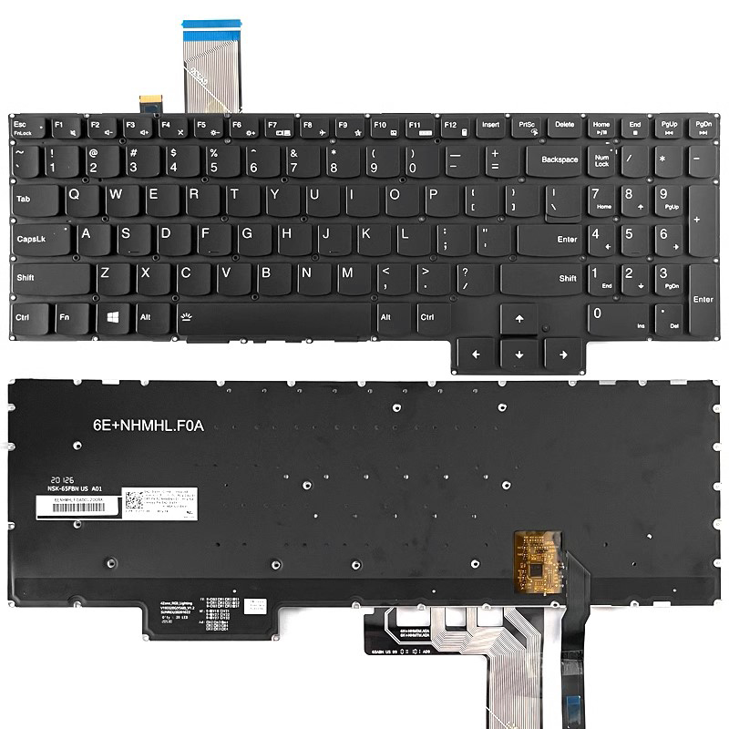 New Lenovo Legion 5 Pro-16ACH6 Pro-16ACH6H 5 Pro-16ITH6 Pro-16ITH6H Pro 16ARH7 16ARH7H 16IAH7 16IAH7H Laptop Keyboard US RGB Backlit