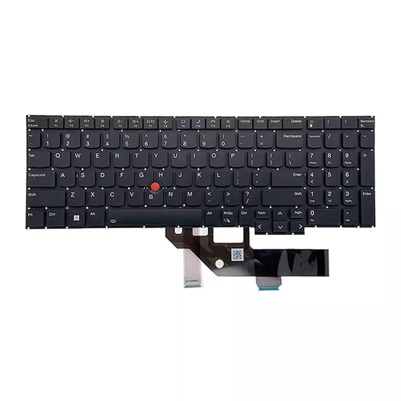 New Lenovo ThinkPad E16 Gen 1 Type 21JN 21JQ 21JT 21JU Laptop Keyboard US Black With Backlit