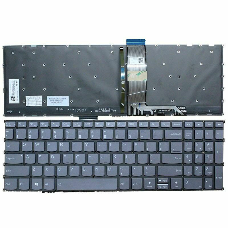 Original New Lenovo Ideapad 5-15IIL05 15ARE05 15ITL05 5-15ALC05 Laptop Keyboard US Black With Backlit