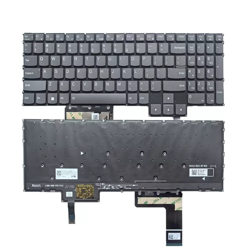 New Lenovo LOQ 15APH8 15IRH8 LOQ 16APH8 16IRH8 Laptop Keyboard US Black With RGB Backlit