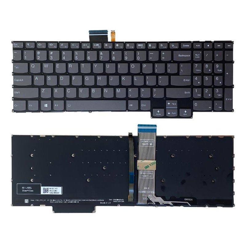 New Lenovo IdeaPad 5 Pro-16ACH6 Pro-16IHU6 2021 Laptop Keybooard US Backlit Without Frame