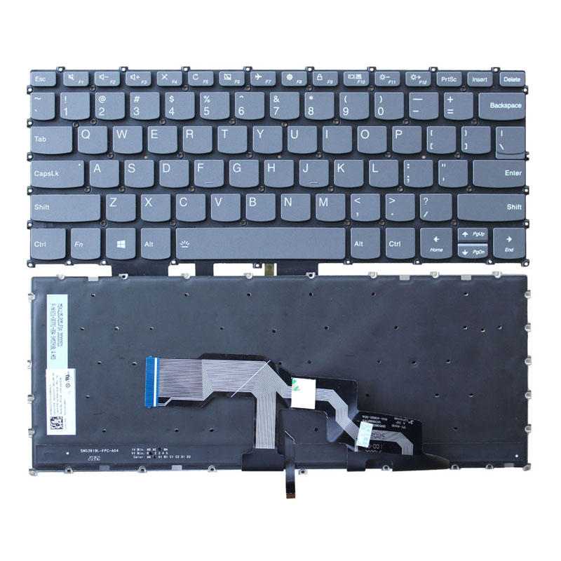 New Lenovo IdeaPad S540-13API S540-13ARE S540-13IML S540-13ITL Keyboard US Backlit