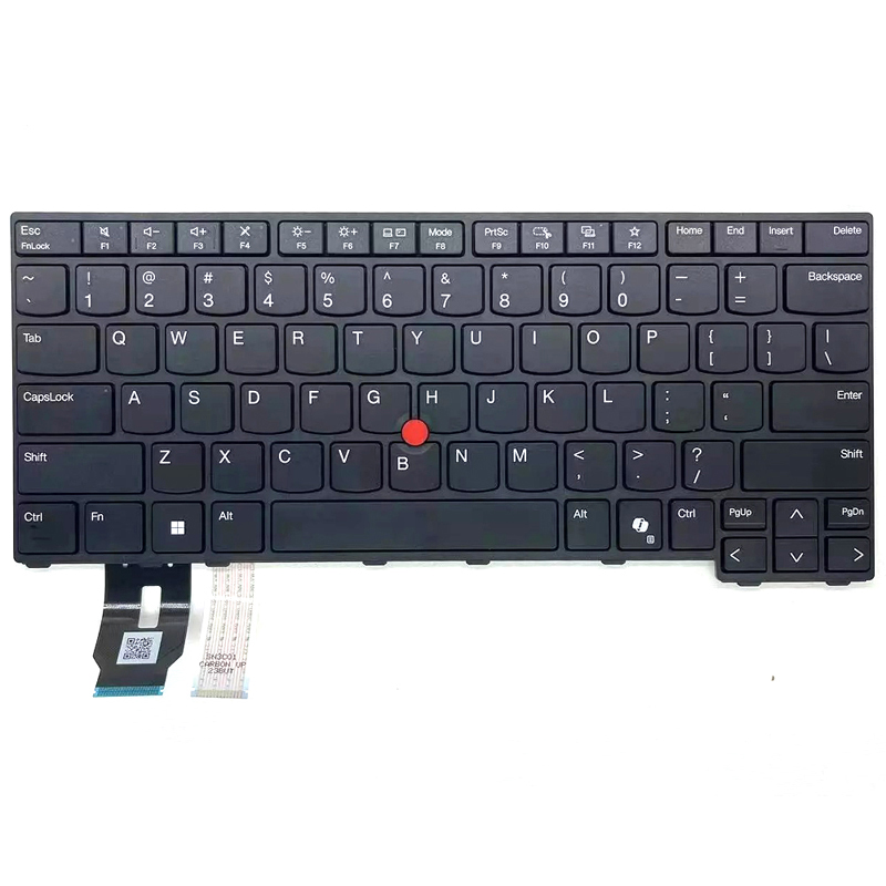 New Lenovo Thinkpad T14 Gen 5 L14 Gen 5 P14s Gen 5 Series Laptop Keyboard US Black Without Backlit