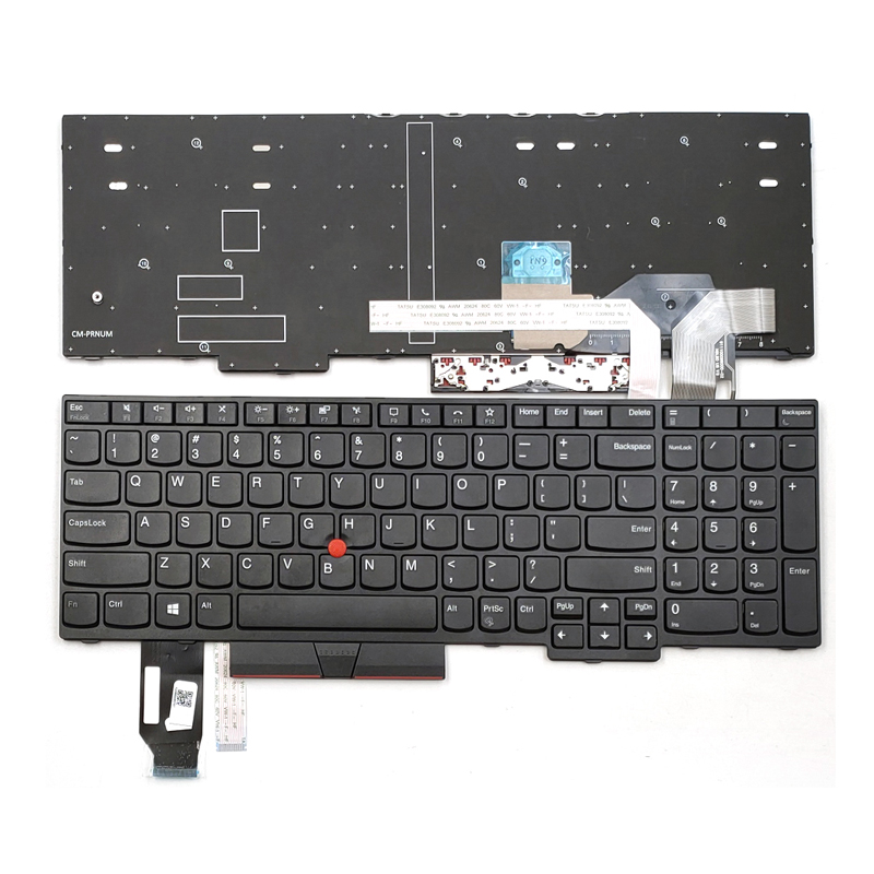 Original New Lenovo ThinkPad T15 T15 Gen 2 P15s Gen 1 P15s Gen 2 Keyboard US Black