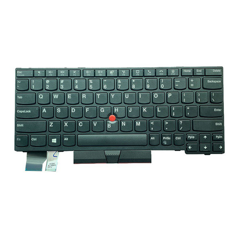 Original New Lenovo Thinkpad X13 Series Laptop Keyboard US Black Without Backlit