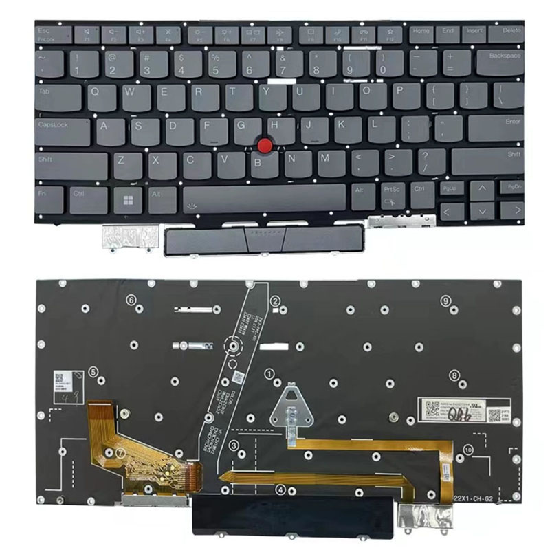 New Lenovo ThinkPad X1 Carbon 10th Gen 2022 Type 21CB 21CC Laptop Keyboard US Backlit