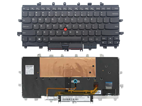 Original New Lenovo ThinkPad X1 Carbon 4th Gen Keyboard US Backlit No Frame