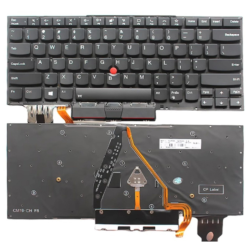 New Lenovo ThinkPad X1 Yoga 5th Gen Type 20UB 20UC Laptop Keyboard US Black With Backlit