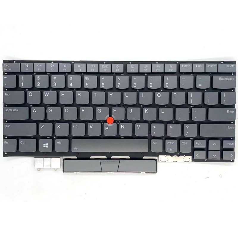 New Lenovo ThinkPad X1 YOGA 2021 / ThinkPad X1 Yoga 7th Gen Type 21CD 21CE 2022 Laptop Keyboard US Black With Backlight Without Frame SN20Z77278