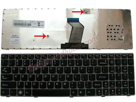 Lenovo Ideapad Y570N Y570 Y570D Y570I US Keyboard replacement 25011741