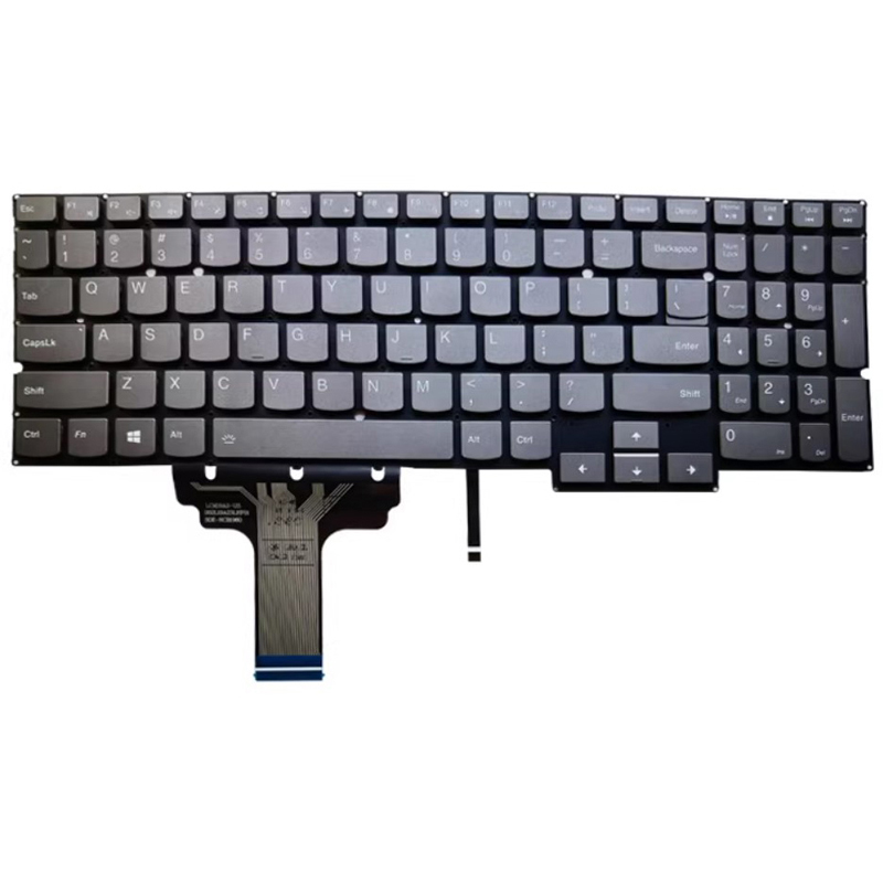 New Lenovo IdeaPad Legion Y740S-15IMH Laptop Keyboard US Black With White Backlit