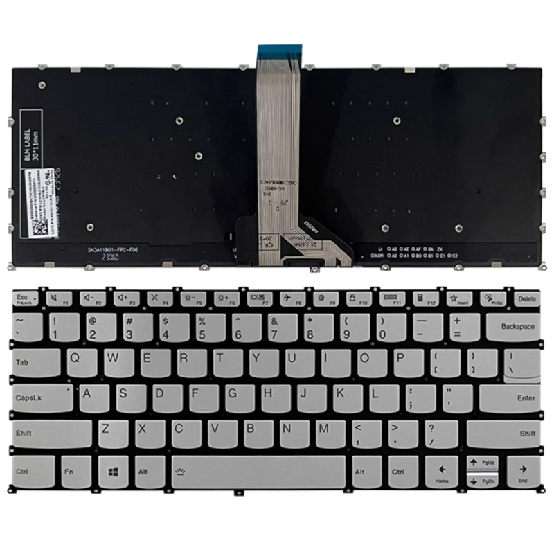 New Lenovo Yoga Slim 6 14APU8 14IAP8 14IRH8 14IRP8 Laptop Keyboard US Silver With Backlit