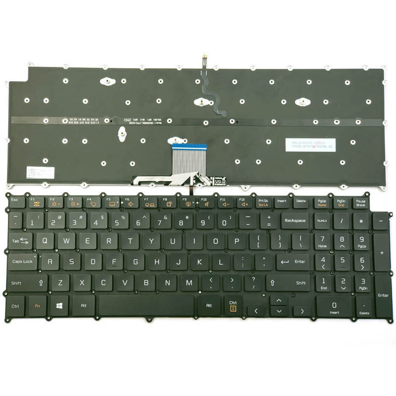 New LG 17Z90N-V 17Z90N-N 17U70P 17U70P-P 17UD70P Series Laptop Keyboard US Backlit