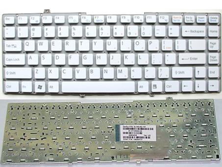 Brand New Sony VAIO VGN FW Series Laptop Keyboard -- [Color: White]