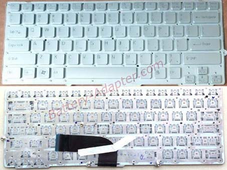 Original New Sony VAIO VPC-SA VPC-SB VPC-SC VPC-SD Series Laptop Keyboard Siver 1-489-501-81