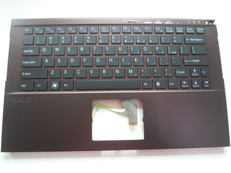 Original New Sony VPCZ2 Series US Backlit Keyboard With Palmrest Case 148974282