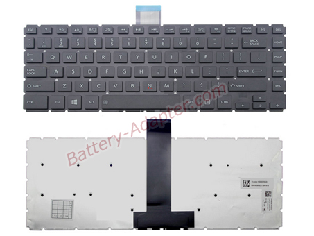 Original New Toshiba Satellite E45-B E45D-B E45T-B Series Laptop Keyboard - Black Without Frame