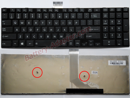 New Toshiba Satellite E55 E55D E55T Series Laptop Keyboard - Without Backlit