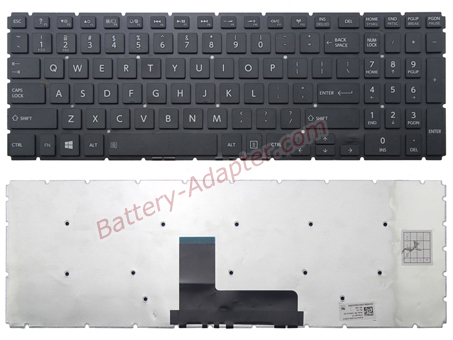 Original New Toshiba Satellite L50-B L55-B L55D-B L55T-B Series Laptop Keyboard Without Backlit