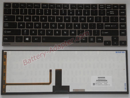 New Toshiba Satellite U840 U845 U845W U845T Series Laptop Keyboard - With Backlit