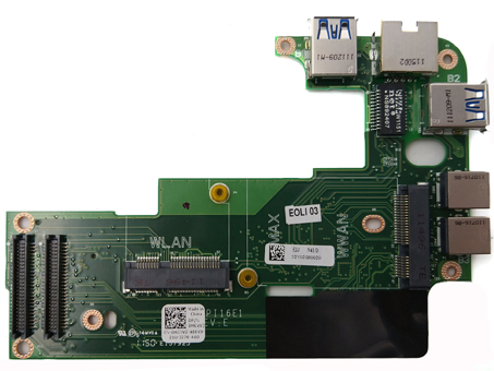 Original New Dell Inspiron 14R N4110 Audio USB Ethernet LAN Board HGYV2 0HGYV2 DAV02PI16E1