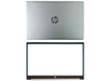 New HP Pavilion 15-EH 15-EG 15Z-EH0015CL Silver LCD Back Cover Lid M08901-001 & LCD Front Bezel with Silver Hinges Cover